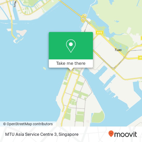 MTU Asia Service Centre 3 map
