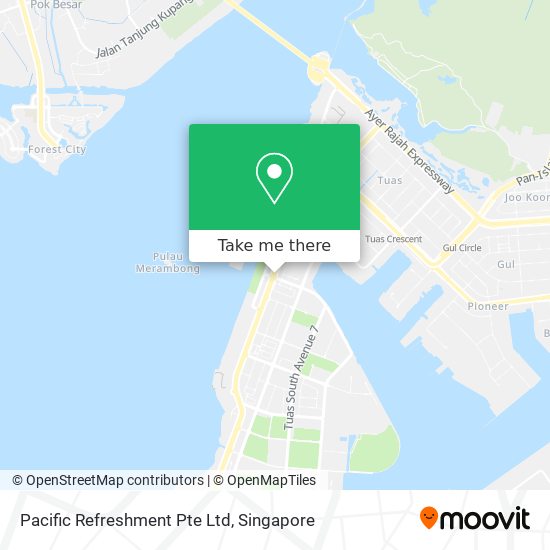 Pacific Refreshment Pte Ltd map