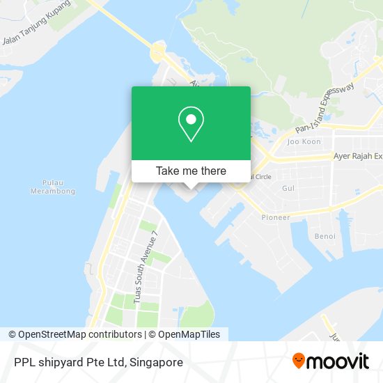 PPL shipyard Pte Ltd map