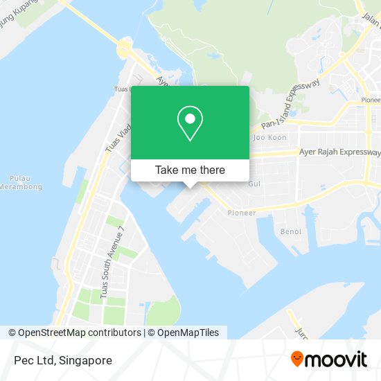 Pec Ltd map