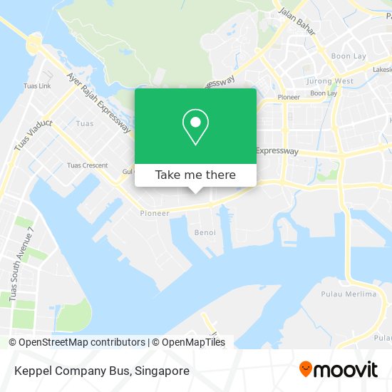 Keppel Company Bus map