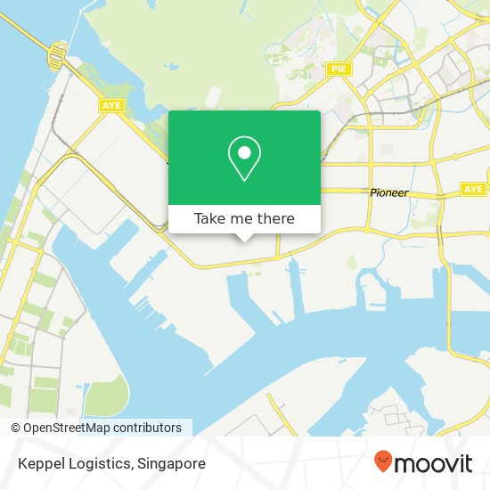 Keppel Logistics map