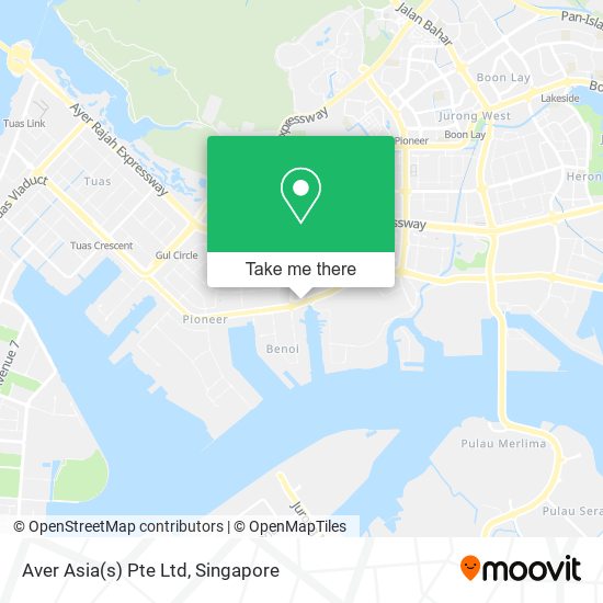 Aver Asia(s) Pte Ltd map