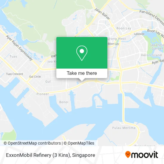 ExxonMobil Refinery (3 Kins) map