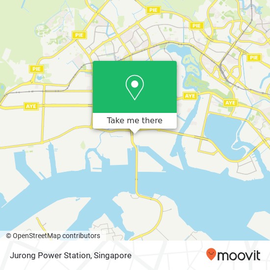 Jurong Power Station地图