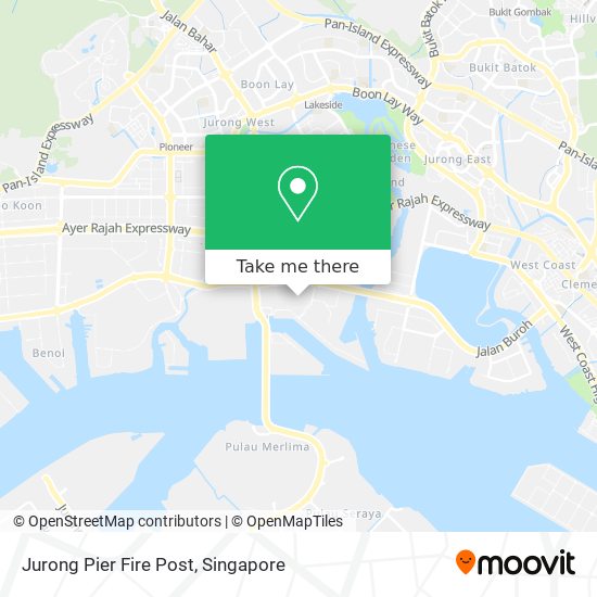 Jurong Pier Fire Post地图