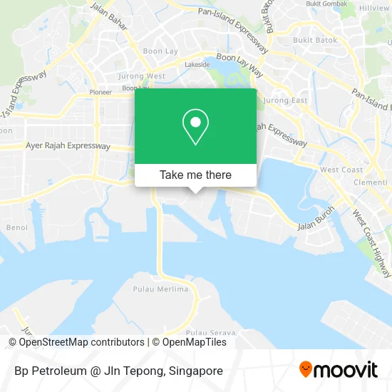 Bp Petroleum @ Jln Tepong map