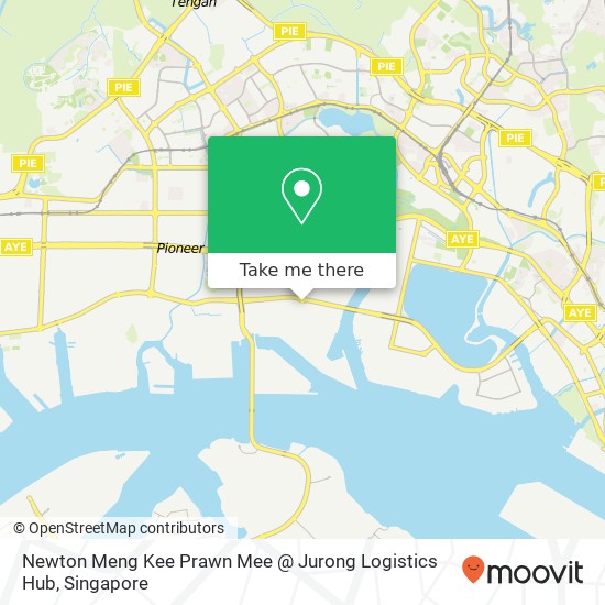 Newton Meng Kee Prawn Mee @ Jurong Logistics Hub map