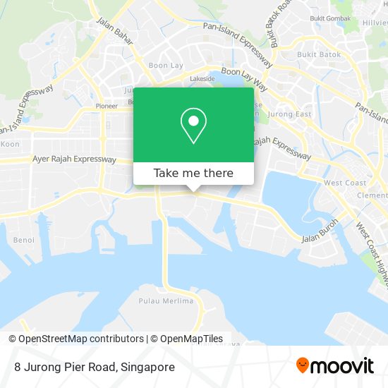 8 Jurong Pier Road map
