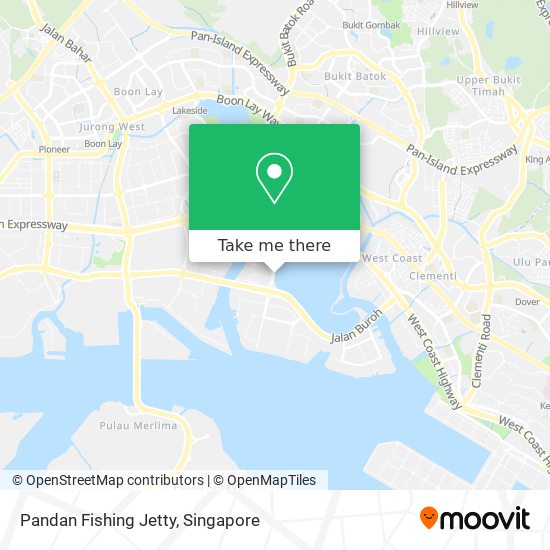 Pandan Fishing Jetty map