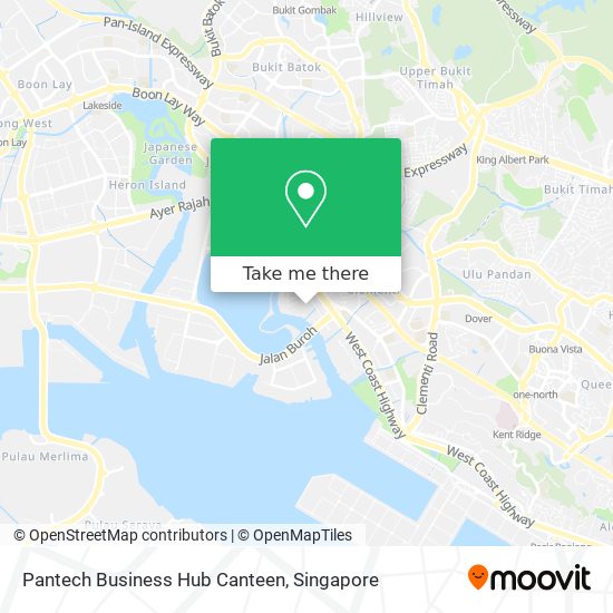 Pantech Business Hub Canteen map