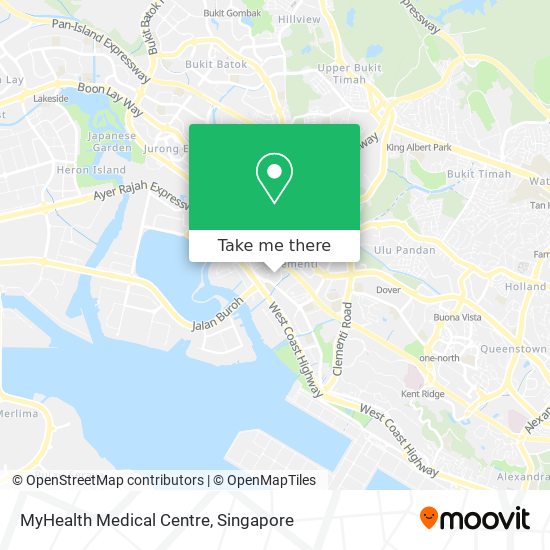 MyHealth Medical Centre map