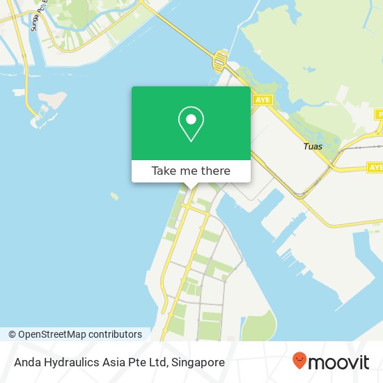 Anda Hydraulics Asia Pte Ltd map