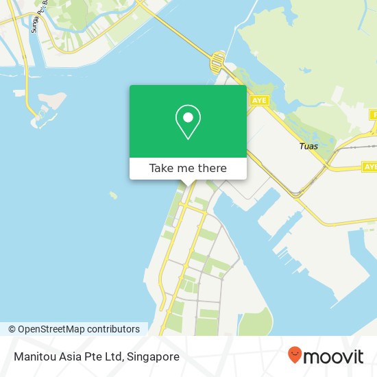 Manitou Asia Pte Ltd map