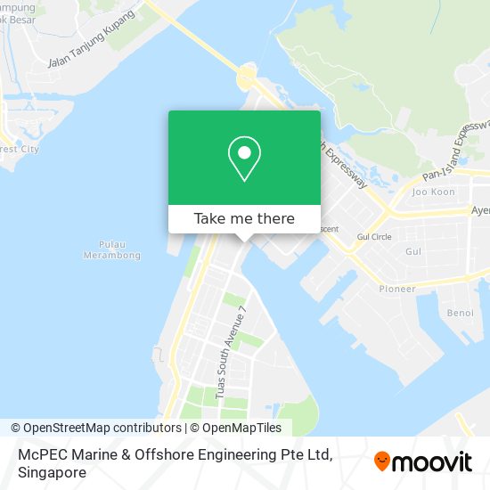 McPEC Marine & Offshore Engineering Pte Ltd地图