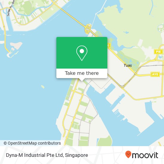 Dyna-M Industrial Pte Ltd map