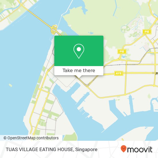 TUAS VILLAGE EATING HOUSE map