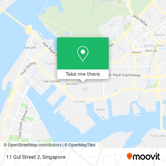 11 Gul Street 2 map