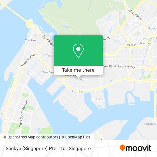 Sankyu (Singapore) Pte. Ltd. map