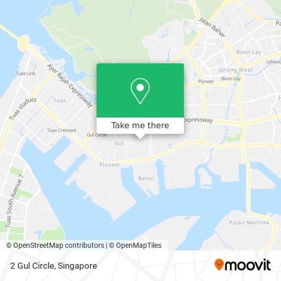 2 Gul Circle map