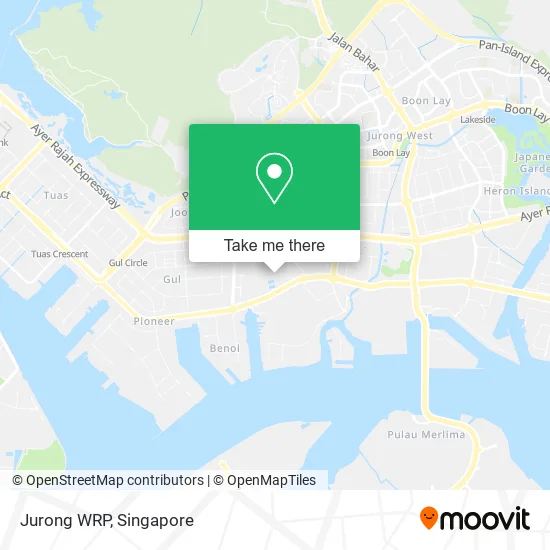 Jurong WRP map