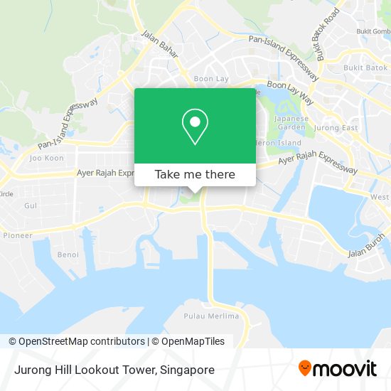 Jurong Hill Lookout Tower map