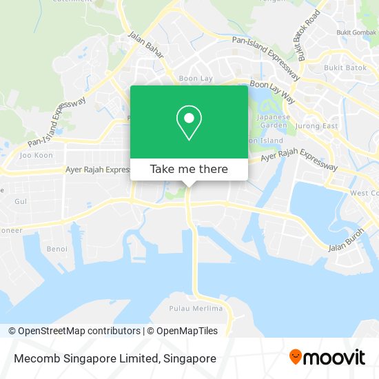 Mecomb Singapore Limited map