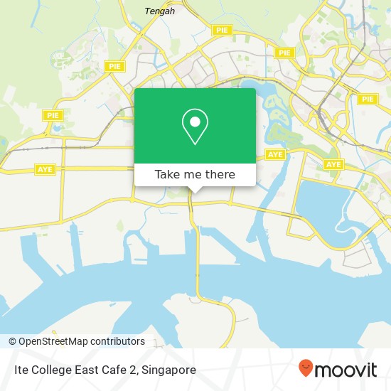 Ite College East Cafe 2 map