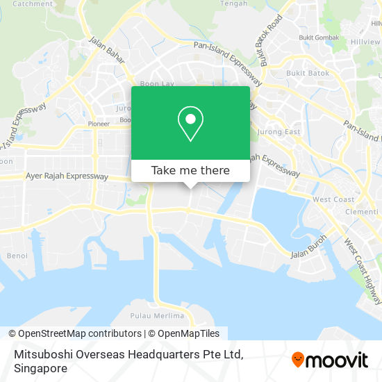 Mitsuboshi Overseas Headquarters Pte Ltd map