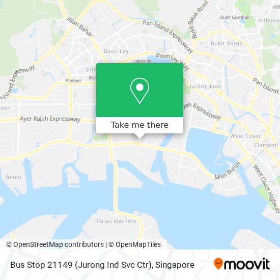 Bus Stop 21149 (Jurong Ind Svc Ctr)地图