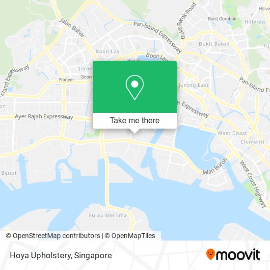 Hoya Upholstery map
