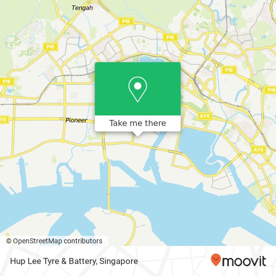 Hup Lee Tyre & Battery map