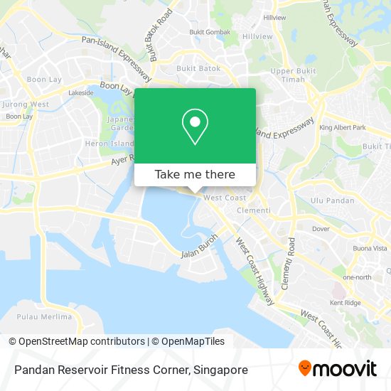 Pandan Reservoir Fitness Corner地图