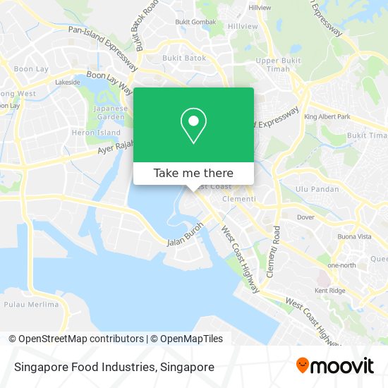 Singapore Food Industries map