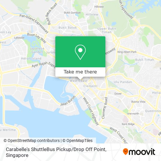 Carabelle's ShuttleBus Pickup / Drop Off Point map