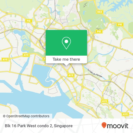 Blk 16 Park West condo  2地图