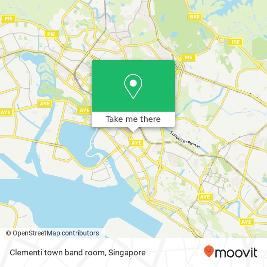 Clementi town band room地图