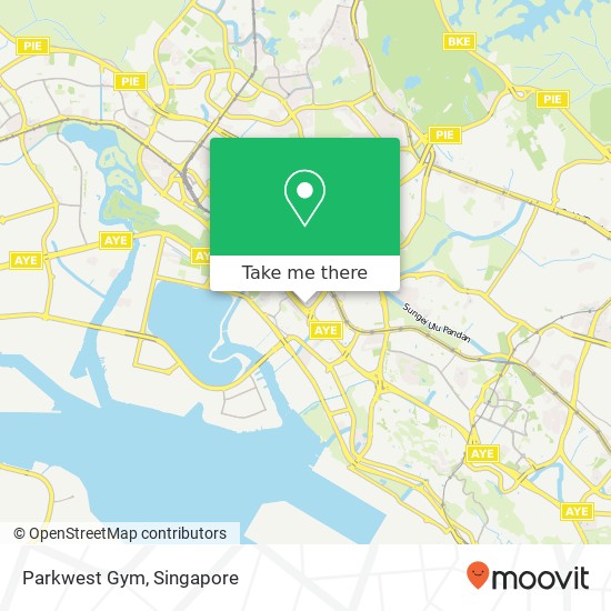 Parkwest Gym地图