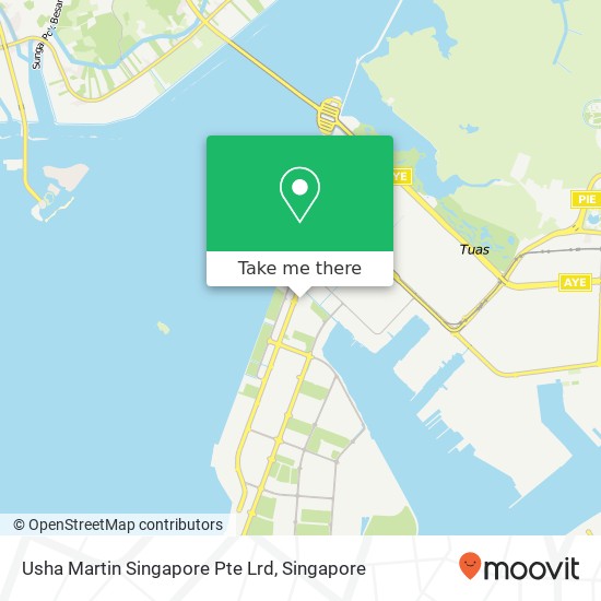 Usha Martin Singapore Pte Lrd map