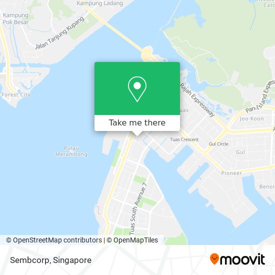 Sembcorp map