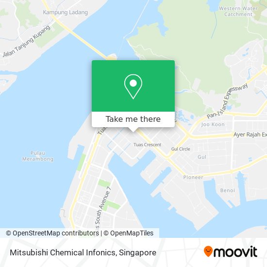 Mitsubishi Chemical Infonics map