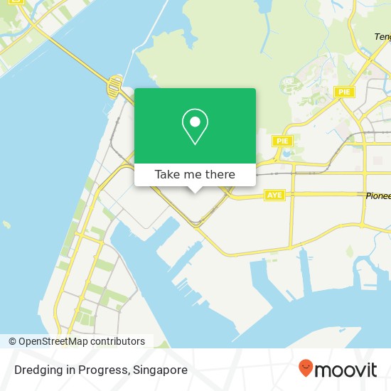 Dredging in Progress map