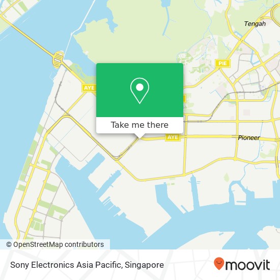 Sony Electronics Asia Pacific map