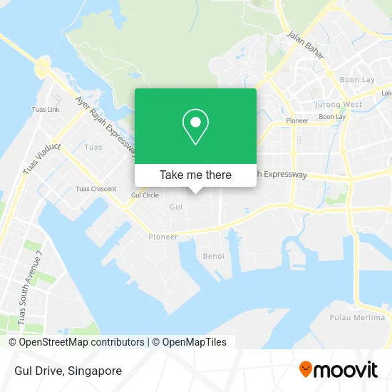 Gul Drive map