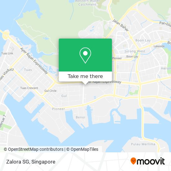 Zalora SG map