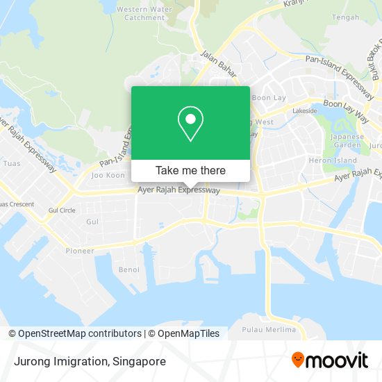 Jurong Imigration地图