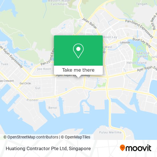 Huationg Contractor Pte Ltd map