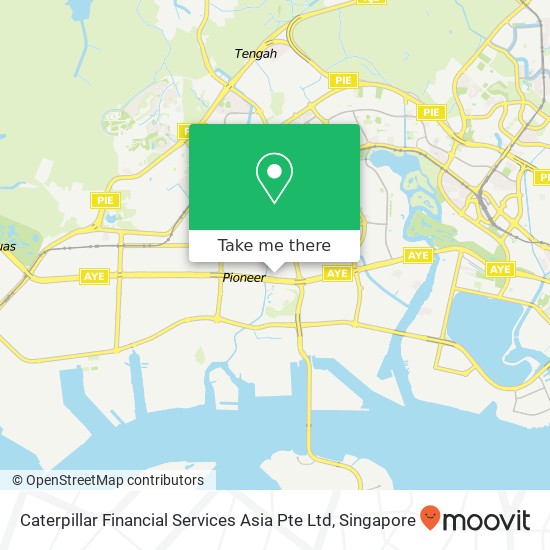 Caterpillar Financial Services Asia Pte Ltd map