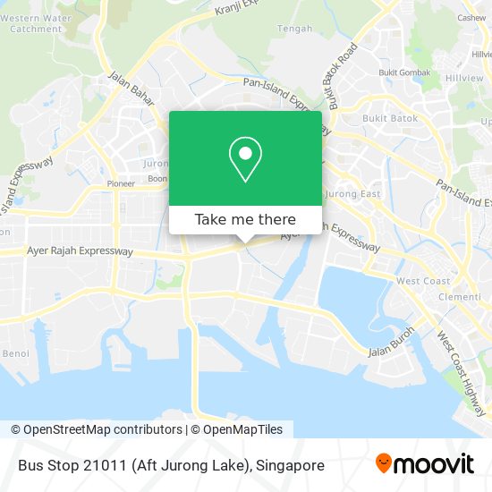 Bus Stop 21011 (Aft Jurong Lake) map