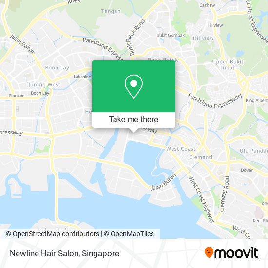 Newline Hair Salon map